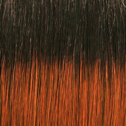 33/130/R4 Dark Auburn Blend Rooted Dark Brown