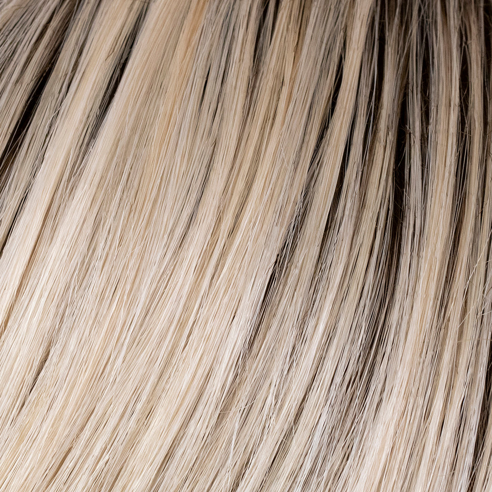 613/1001/R18 Vanilla Blonde White Blend Rooted Ash Brown