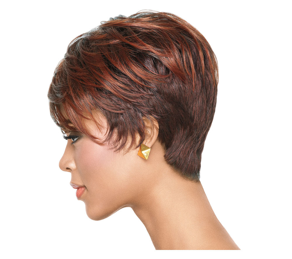 Angled Pixie Wig by TressAllure | Heat Friendly Synthetic