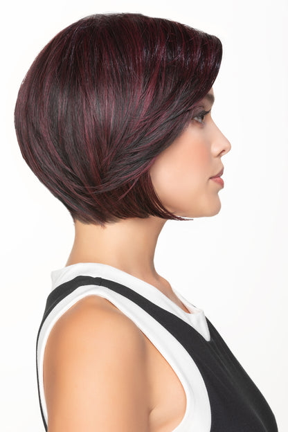 Angled Bob Wig by TressAllure | Heat Friendly Synthetic
