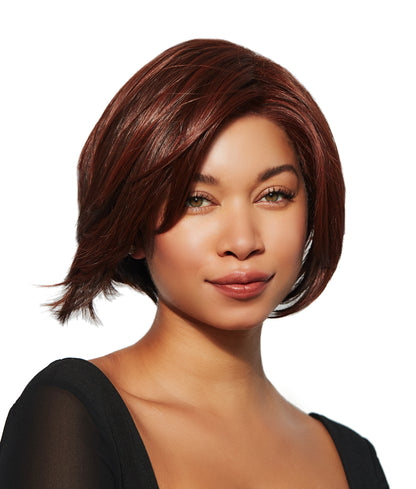 Angled Bob Wig by TressAllure | Heat Friendly Synthetic