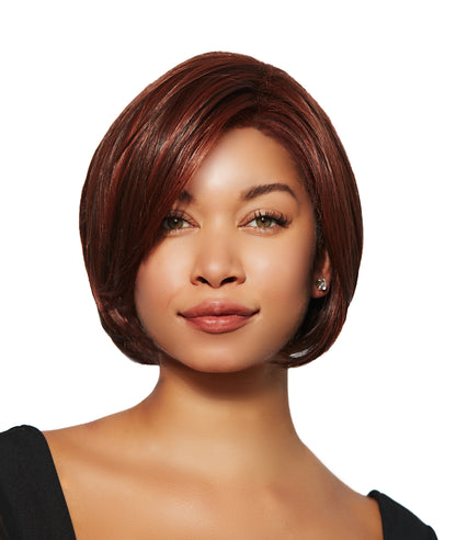 Angled Bob Wig by TressAllure | Heat Friendly Synthetic
