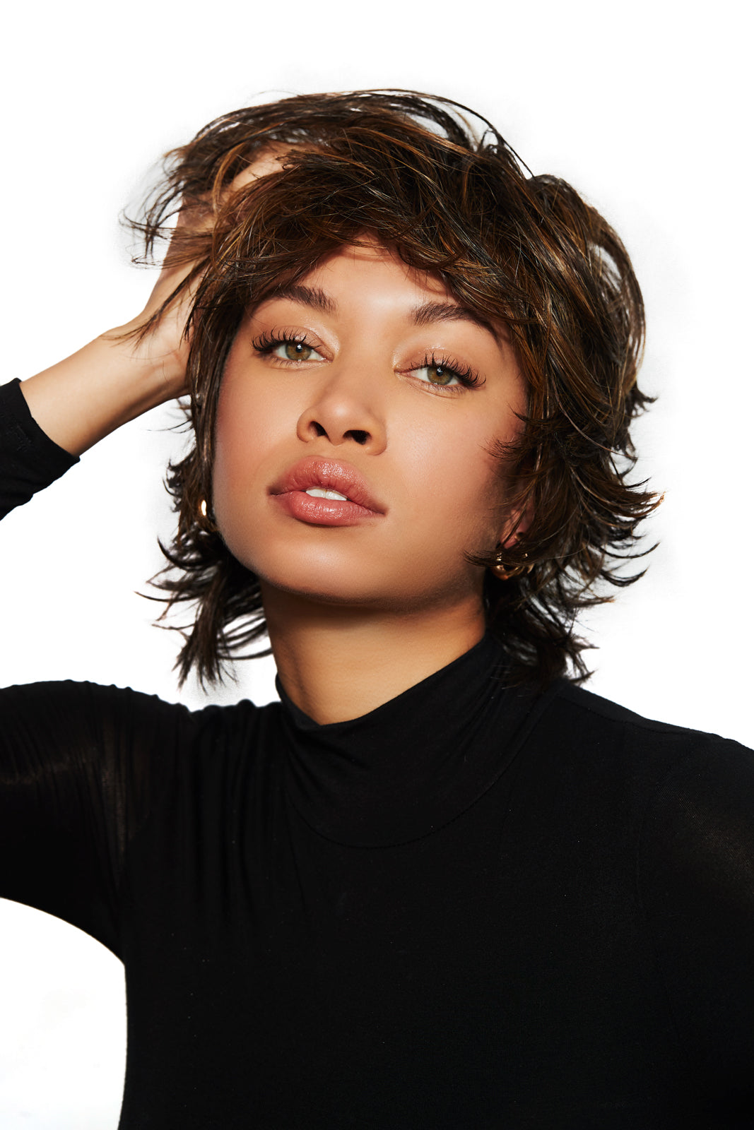 Razor Cut Shag Wig by TressAllure | Heat Friendly Synthetic
