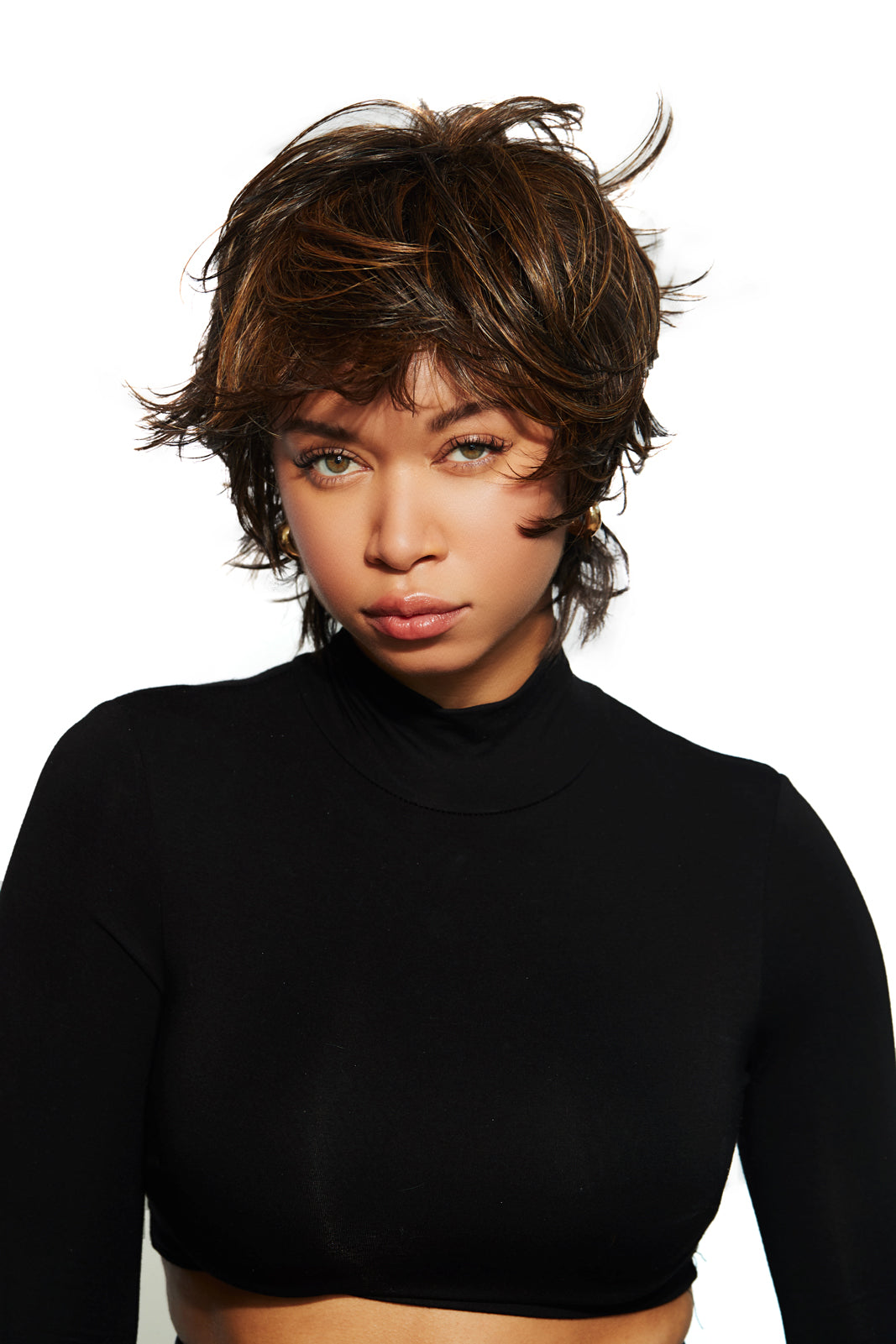 Razor Cut Shag Wig by TressAllure | Heat Friendly Synthetic