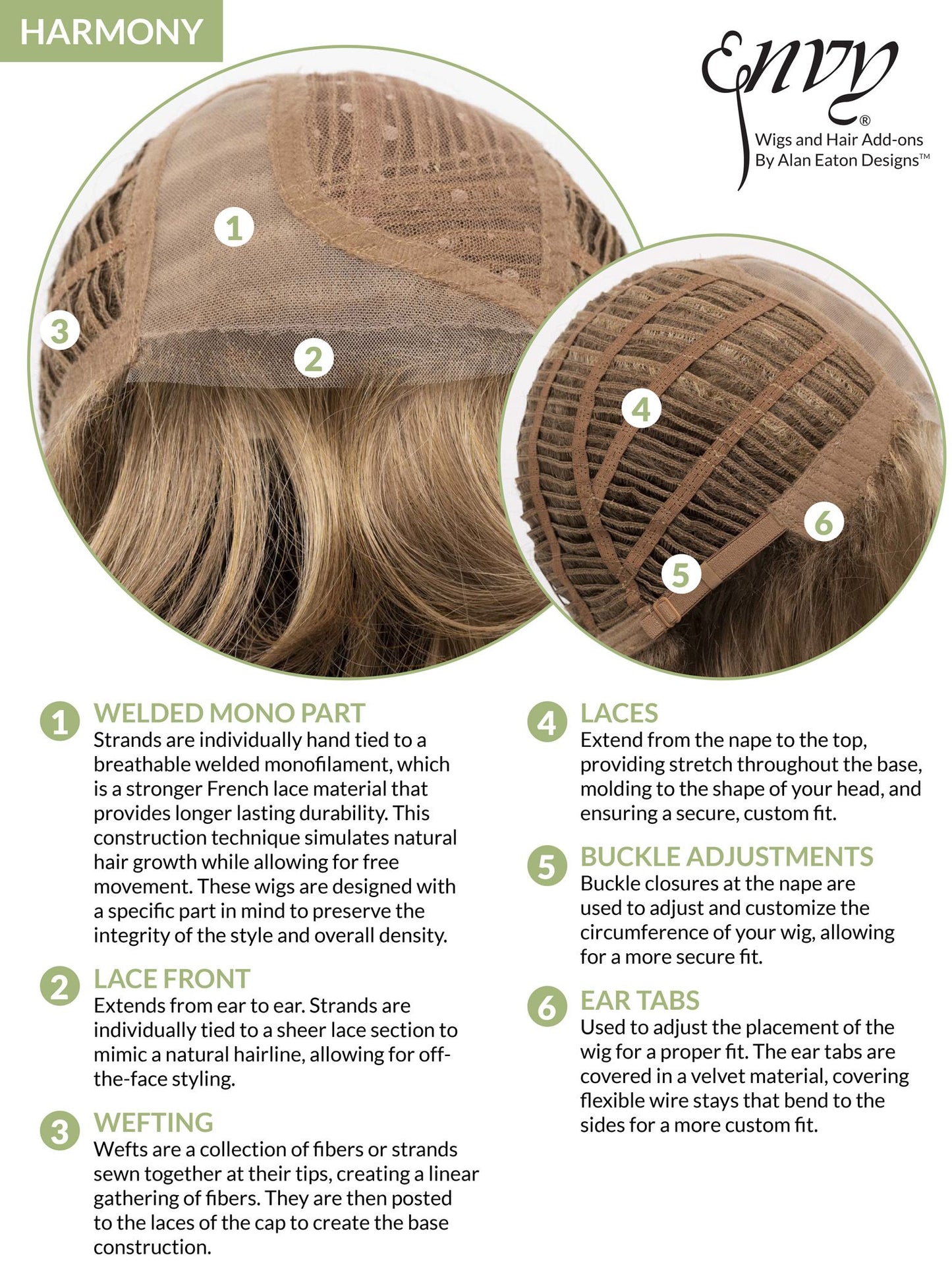 Harmony Wig By Envy I READY-TO-WEAR SYNTHETIC